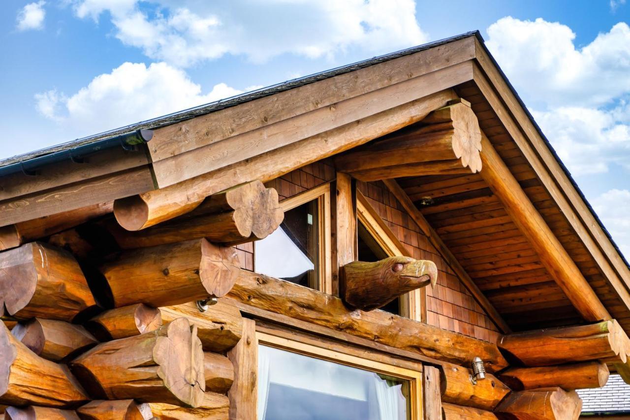 The Log Cabins At The Vu Bathgate Eksteriør billede